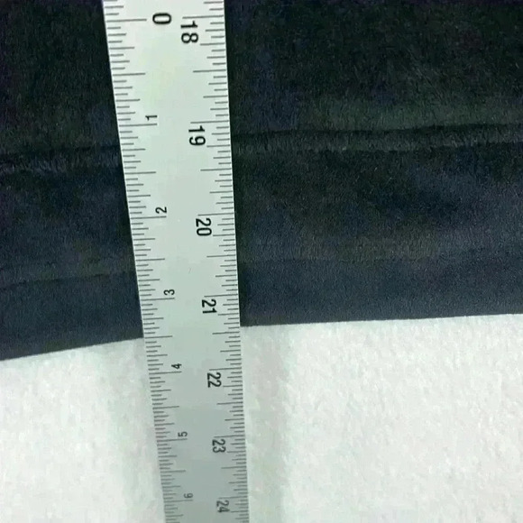 90 Degree by Reflex Jacket Black Women Size Small Full Zip Velvety Fleece - Picture 7 of 7